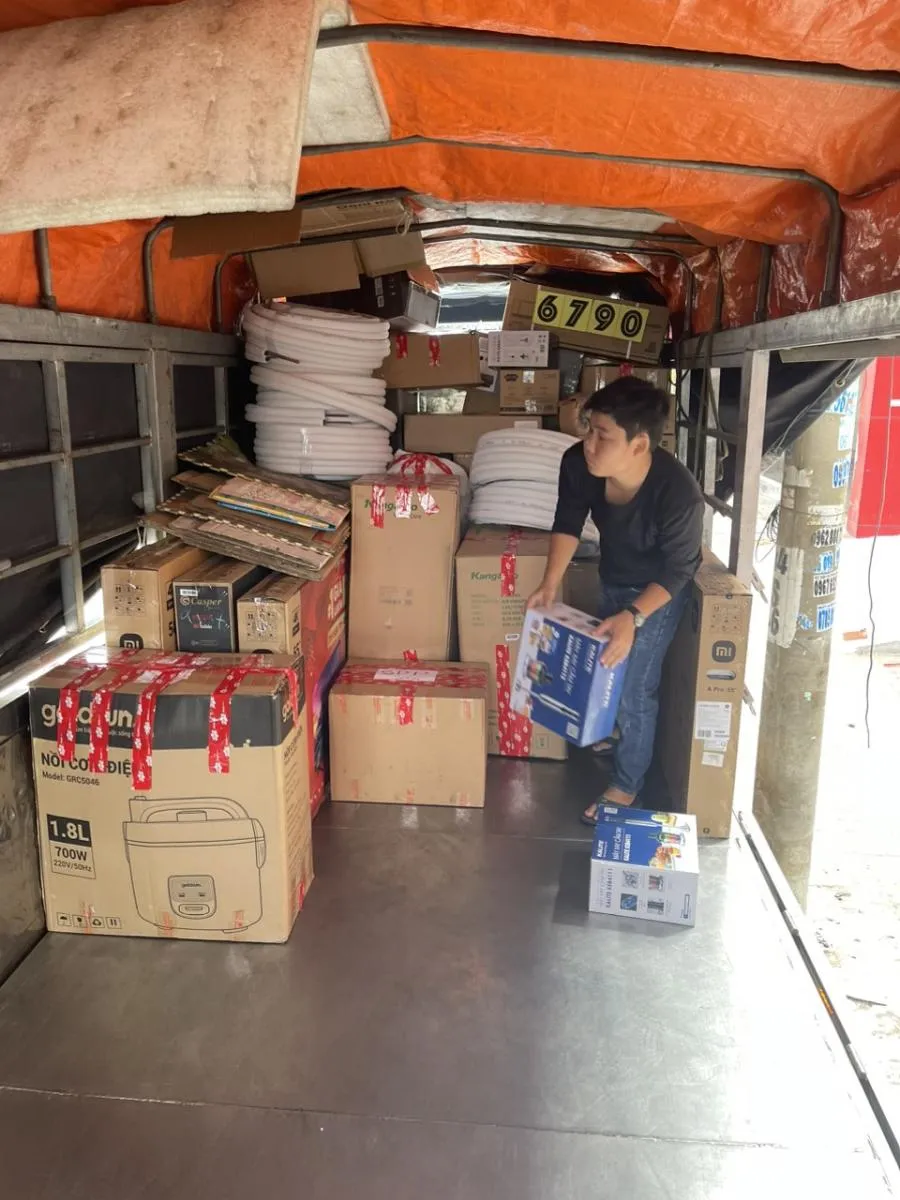 Dịch vụ chuyển nhà trọn gói tại huyện Đất Đỏ