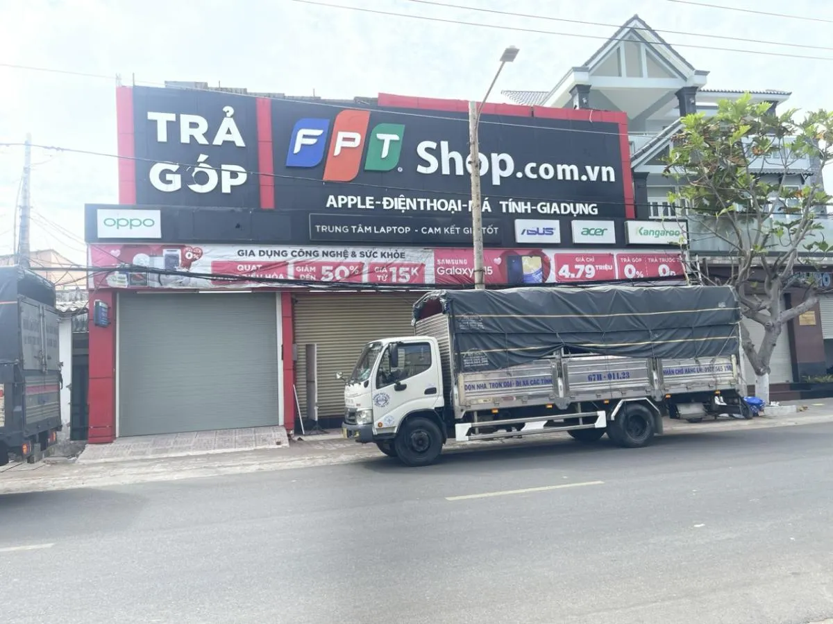 Chuyển văn phòng FPT shop vũng tàu