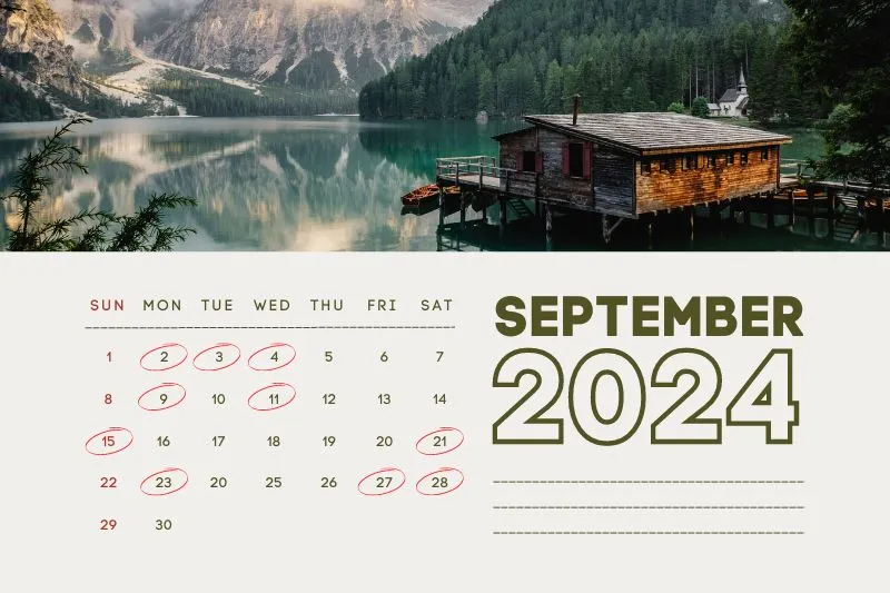 10 ngày dẹp chuyển nhà tháng 9 năm 2024