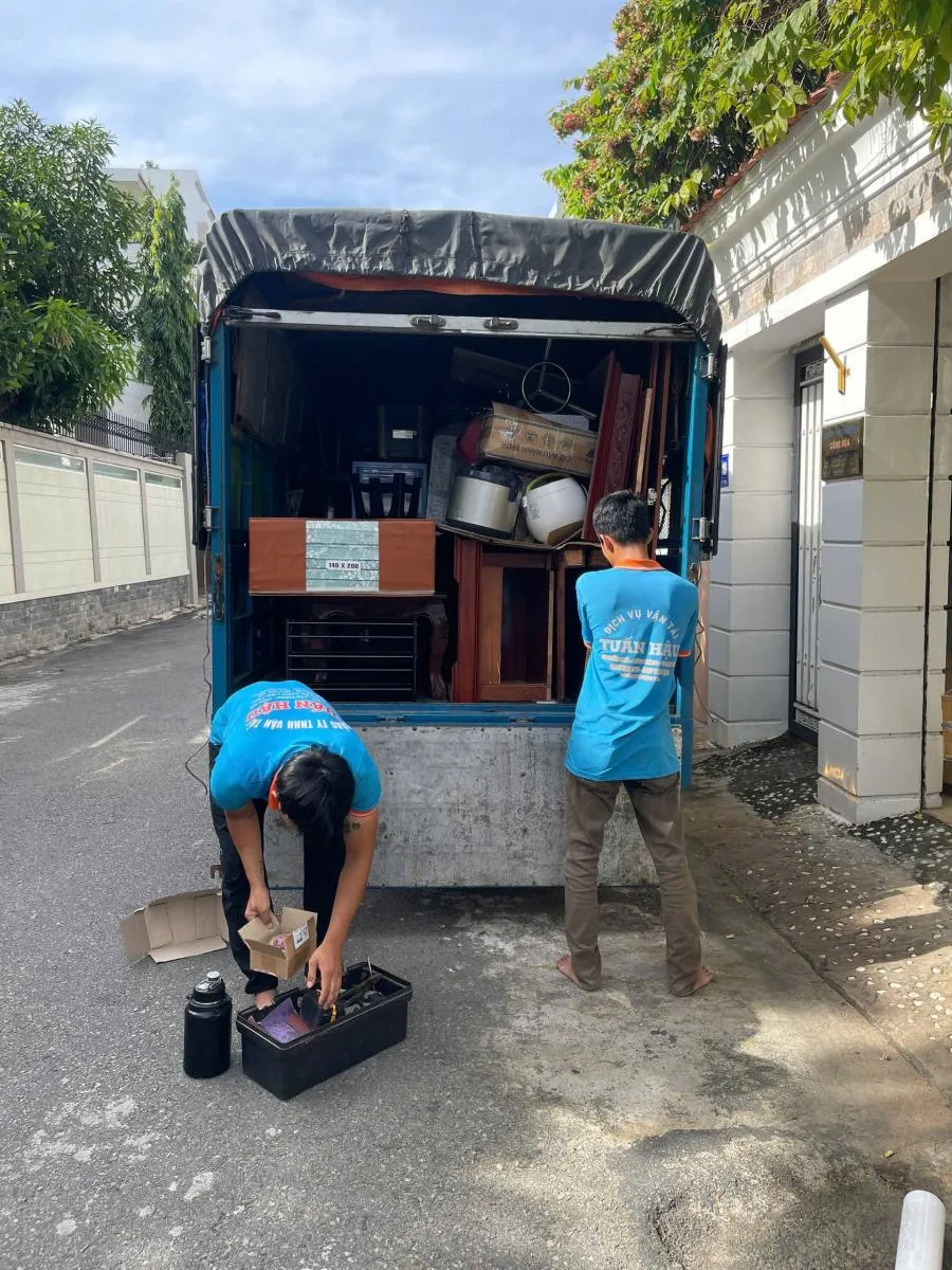 Chuyển nhà trọn gói với Vận tải Tuấn Hậu